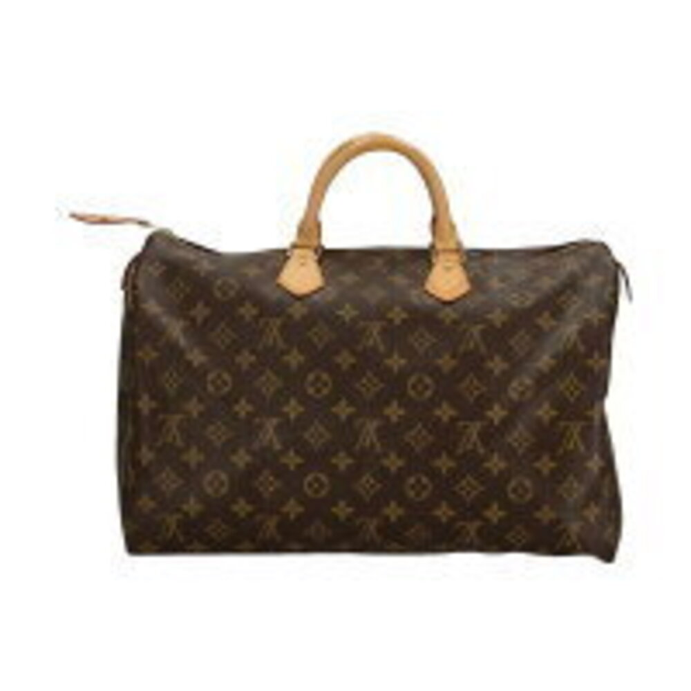 Louis Vuitton Speedy Boston Monogram Leather Handbag Brown - Picture 2 of 9